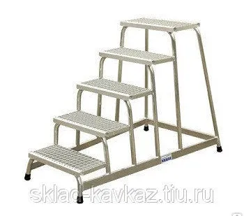 фото Монтажная подставка с решетчатыми ступенями KRAUSE 805355