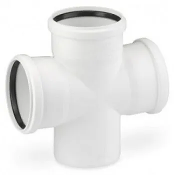 Фото №0 ЛЮКС Крестовина одноплоскостная Ду110*110*110мм 90°