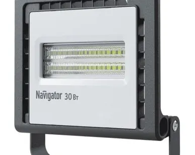 фото Прожектор светодиодный 14 144 NFL-01-30-6.5K-LED 30Вт 6500К IP65 2400лм черн. Navigator 14144