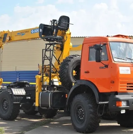 Фото №0 Манипулятор Тягач камаз 65115 с кму Soosan SCS 746