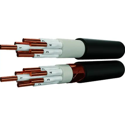 Фото №0 Кабель контрольный 19х1.5 кв.мм медный с ПВХ изол. негор. с низким дымо- и газовыд. огнестойкий