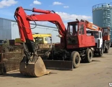 фото Колесный экскаватор в аренду