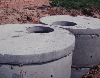 фото Выгребная яма монтаж
