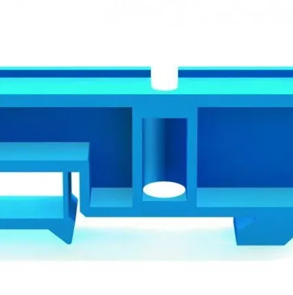 Фото №0 Изолятор для установки нулевой шины на DIN-рейке SchE 32251DEK