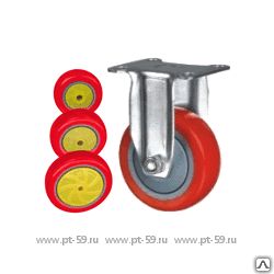 Фото №0 Колесо неповоротное Lema CF1-PU-75-70-7