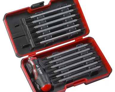 фото Отвертка торцевая Smart с набором насадок в кейсе (уп.12шт) Felo 06081306