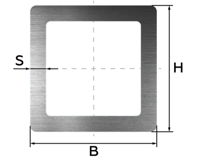 фото Труба профильная 60х60х2