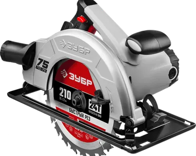 фото ЗУБР Пила дисковая, 90°-70 мм, диск 210 мм, 2000 Вт