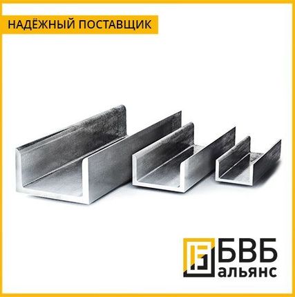 Фото №0 Швеллер стальной 09Г2С 8