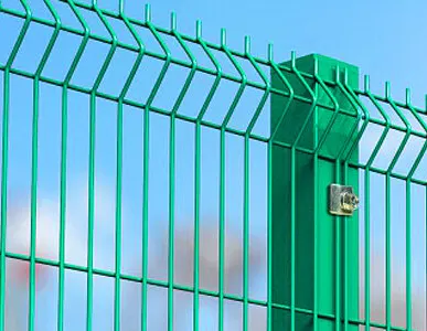 фото Эконом ограждение GARDIS FIT 3D - 2500.1230.3,3мм (RAL 6005)