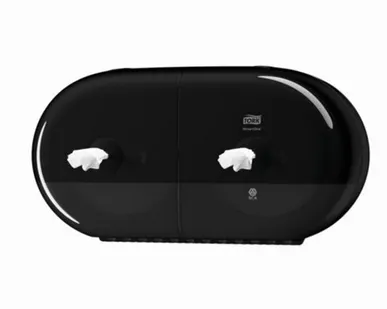 фото Диспенсер для туалетной бумаги 111м Tork SmartOne Mini T9 черный (682008) двойной