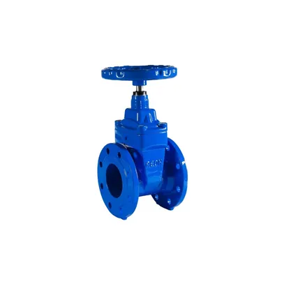 Фото №0 Задвижка чугунная Ду 125 REON с обрезиненным клином, штурвал в комплекте