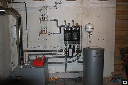 Фото №0 Монтаж котлов отопления дома