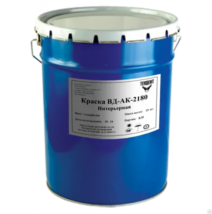 Фото №0 Эмаль ВД-АК 2180 интерьерная