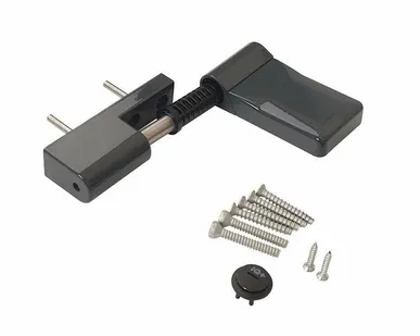 фото Петля дверная ELEMENTIS серия IQ-Plus 16-19 мм, Антрацит RAL7016