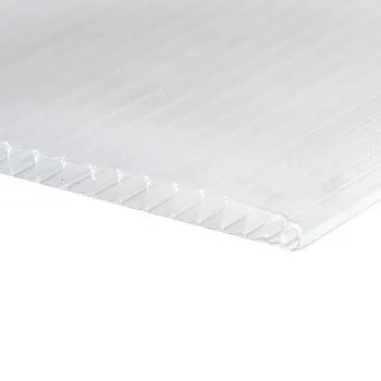 Фото №0 Поликарбонат 6 мм сотовый Flexy, 2.1х6 м, 0.77 кг/м², прозрачный