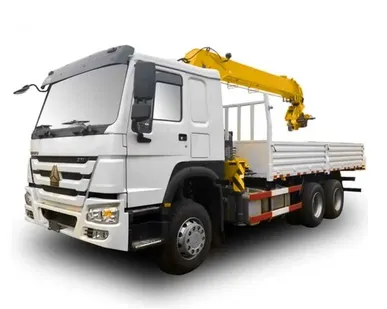 фото Бортовой грузовик HOWO 6x4 c краном манипулятором XCMG SQS300-4