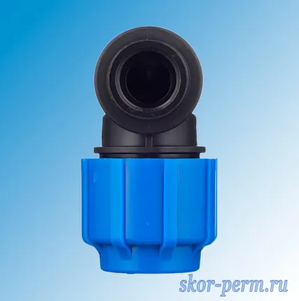 Фото №3 Угольник ВР 32х3/4 ПНД