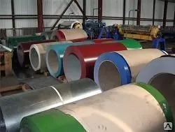 фото Лист с полимерным покрытием от 0.35 до 5 мм сталь 08пс