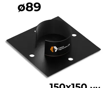 фото Оголовок для сваи диаметр 89 150x150 мм