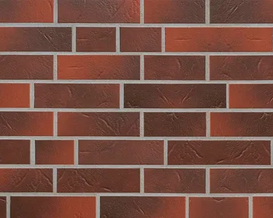 фото Клинкерная плитка ABC Rotbunt Struktur структурная NF8, 240*71*8 мм