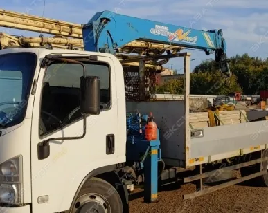 фото Аренда крана-манипулятора (КМУ) Tadano TM-ZR303, Москва