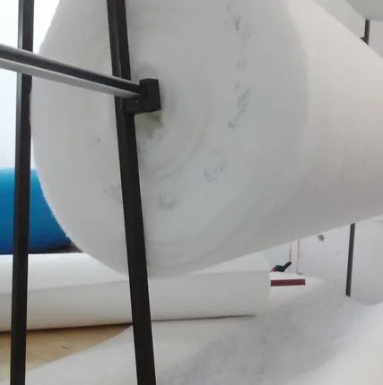 Фото №0 Фильтрующий материал для воздуха ФТ-150- G3 из 100% полиэстера (белый)