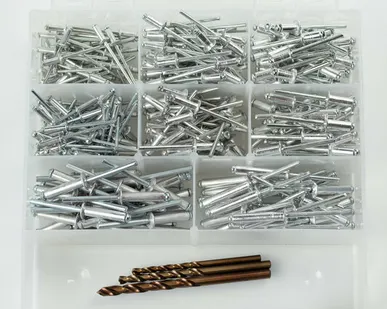 фото Комплект крепежа "Заклепка вытяжная" 318 единиц