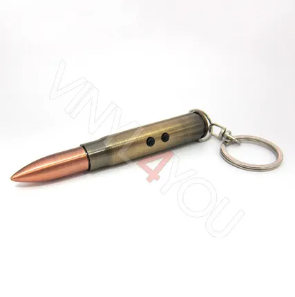 Фото №0 Брелок Патрон лазер+фонарик