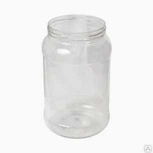 Фото №0 Банка - ПЭТ "Круглая" 0,5л б/ц ф 58 мм