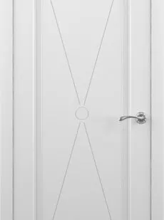 фото Межкомнатные двери ALBERO "Эрмитаж-5" Белый (ДГ)