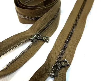 фото Молния RIRI на хлопке 6мм хаки