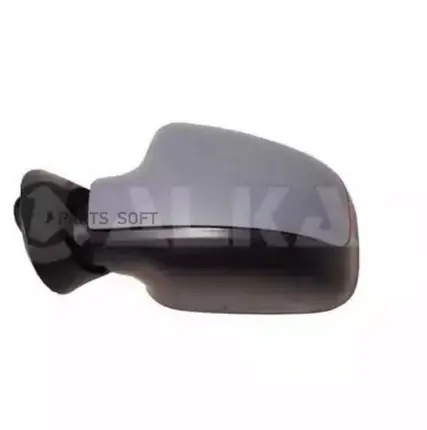 Фото №0 ALKAR 6137594 Зеркало в сборе L [Мех.привод/Выпуклое/Грунт]