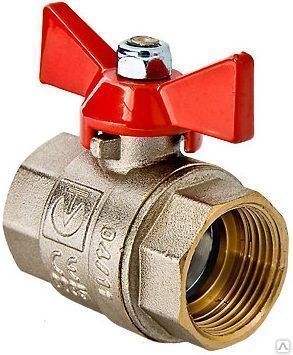 Фото №0 Кран шаровый 1" в-в бабочка VALTEC