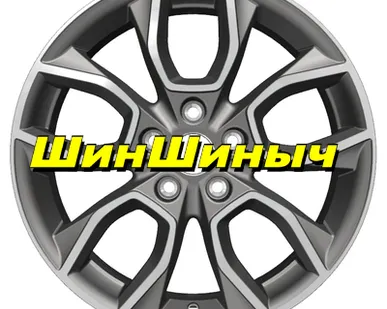 фото 7x17/5x114,3 ET45 D67,1 KHW1713 (CX-5/i40/X-Trail) Gray-FP