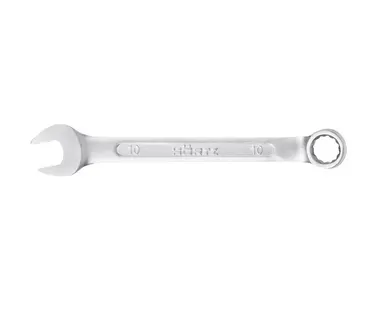 фото Ключ гаечный комбинированный 10х10 мм сатин финиш HORTZ