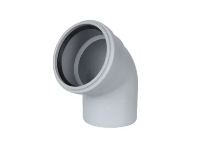 фото Отвод 110 (67°) для внутренней бесшумной канализации STOUT