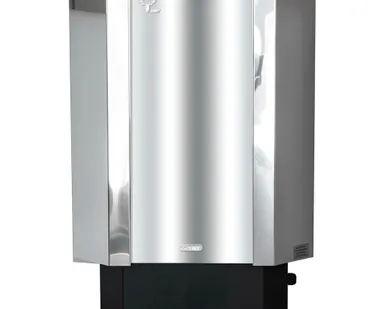 фото Электрокаменка УМТ ТиТания ЭКМ 18 кВт (380 В, без пульта, нержавеющая сталь)