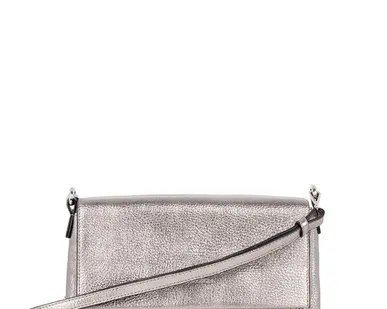 фото Платиновая кожаная сумка Монте-Карло TJ COLLECTION YG 5152513 PLZ