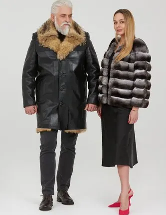 Фото №0 Шуба из шиншиллы М-031