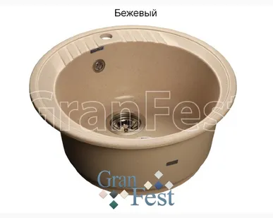 фото Мойка GranFest RONDO GF-R510 керамогранит все цвета Цена 3600