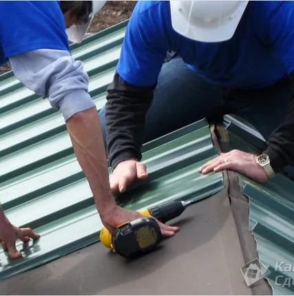 Фото №0 Монтаж профнастила