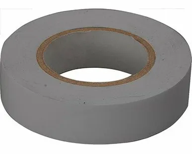 фото Лента изоляционная Kranz Изолента серая ПВХ 19х25х0.13мм (KR-09-2208)