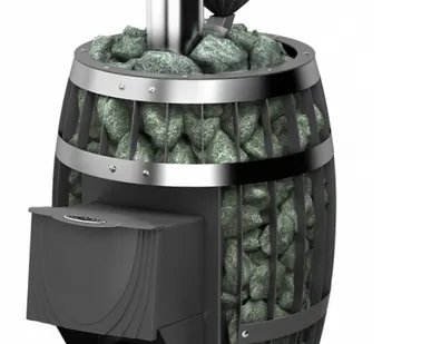 фото Банная печь ТМФ Саяны II Inox ДА ЗК