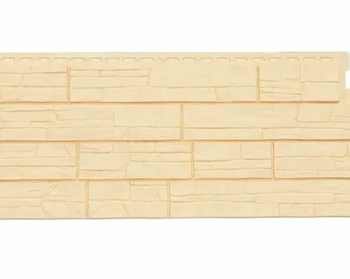 фото Панель фасадная Grand Line Сланец 418х1110 мм бежевая