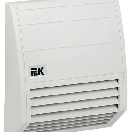 Фото №0 Фильтр с защитным кожухом 176х176мм для вентилятора 102куб.м/час IEK YCE-EF-102-55