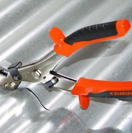 Фото №0 Ножницы просечные по металлочерепице EDMA