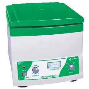 Фото №0 Центрифуга лабораторная ПЭ-6900 (до 4000  об/мин, аналоговое управление, 12 х 20 мл)