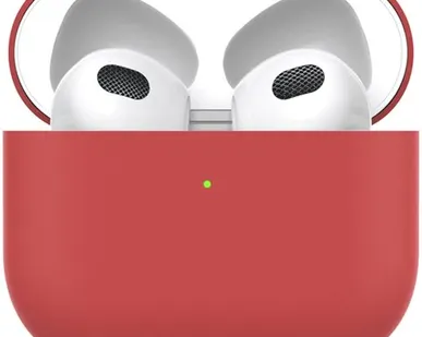 фото Силиконовый чехол Deppa для AirPods 3 (47324) Red