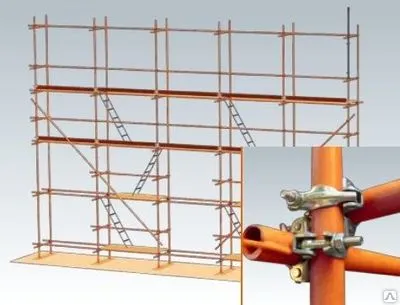 Фото №0 Стойка 4м леса хомутовые